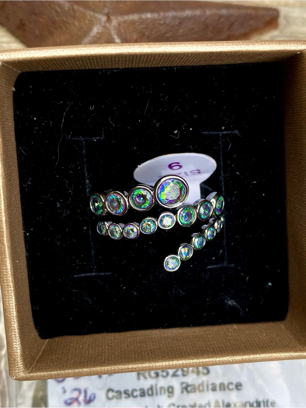 Bomb Party 2026 June Birthday Collection Size 9 Ring